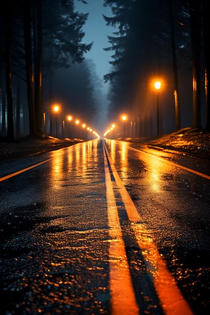 A Scenic Landscape A Beautiful View of Mountains River Trees and Road