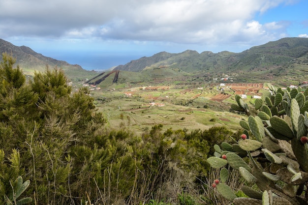 Scenic landscape on Tenerife Island, Canary Islands, Spain