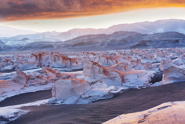 Scenic landscapes of Northern Argentina. Beautiful inspiring natural landscapes.