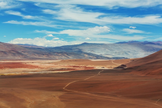 アルゼンチン北部の風光明媚な風景