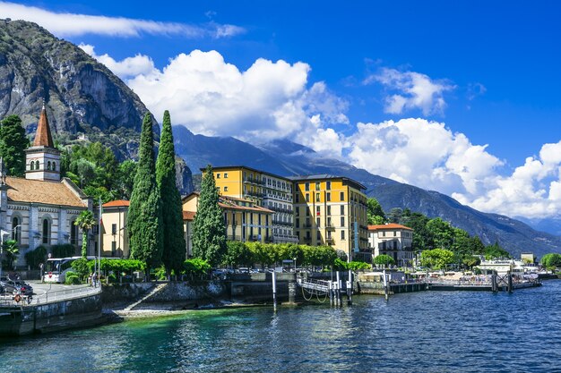 Scenic landscapes of wonderful lake Lago di Como