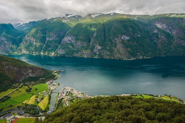 Красивый ландшафт Норвегии