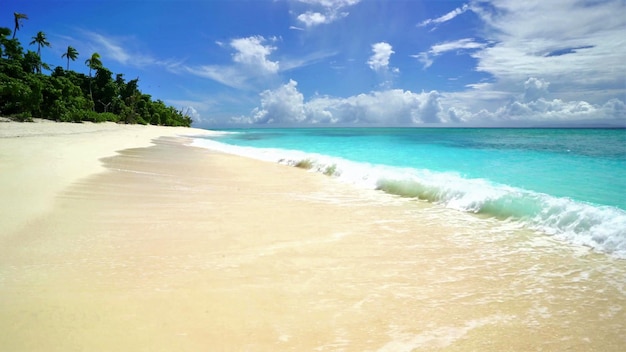 Photo scenic view of beach against sky