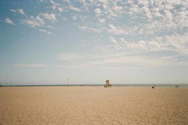 Photo scenic view of beach against sky