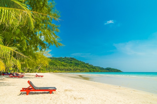 Photo scenic view of beach against sky