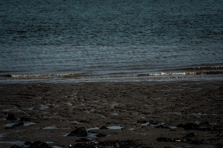 Photo scenic view of beach