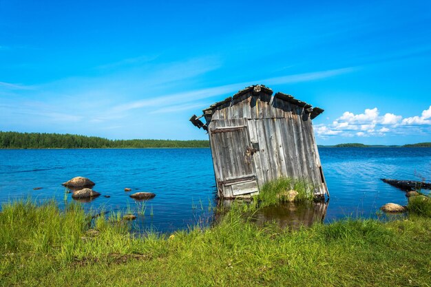 Scenic view of blue sea against sky