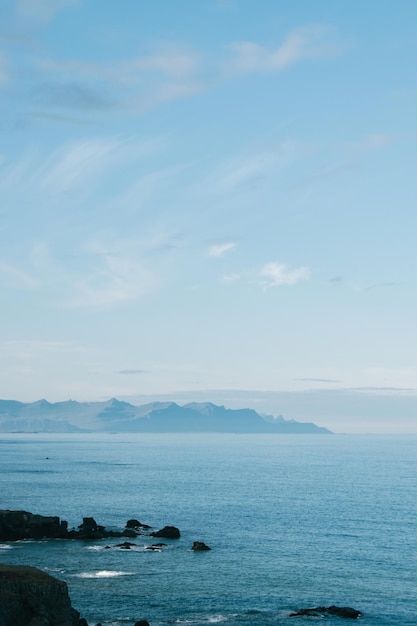 Scenic view of calm sea