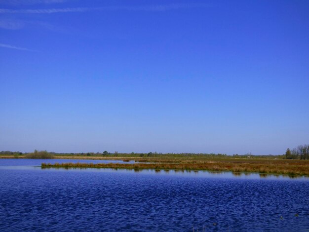 Photo scenic view of calm sea