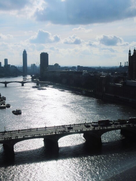 Scenic view of cityscape against sky