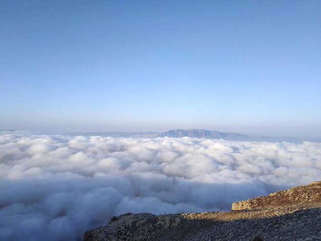 Scenic view of cloudscape against sky