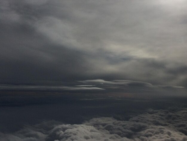 Scenic view of cloudy sky