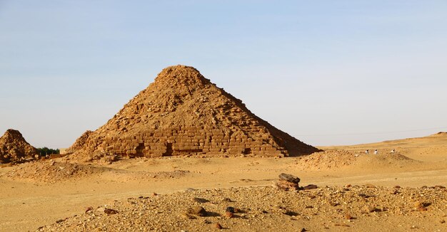 Scenic view of desert against sky