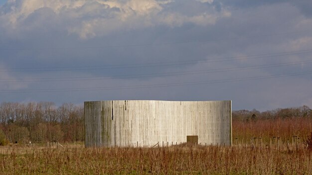 Photo scenic view of field against sky