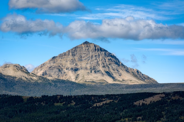 Scenic View of Glacier National Park