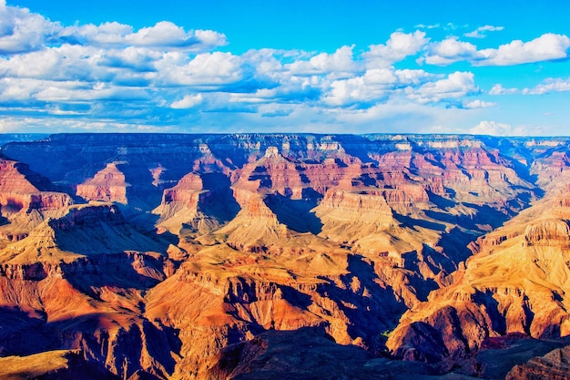 Scenic view of grand canyon national park against sky