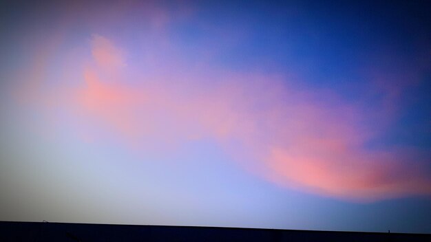 Scenic view of landscape against sky at sunset