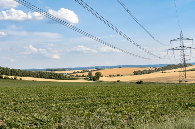 Foto vista panoramica del paesaggio contro il cielo