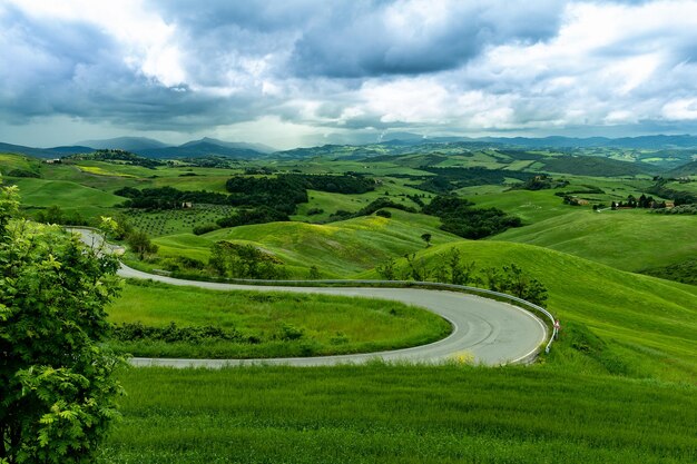 Foto vista panoramica del paesaggio contro il cielo