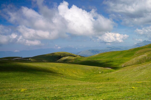 Foto vista panoramica del paesaggio contro il cielo