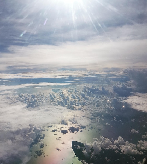 Foto vista panoramica del paesaggio contro il cielo