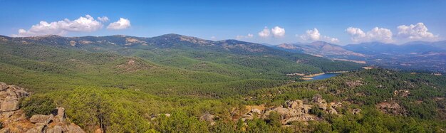 Foto vista panoramica del paesaggio contro il cielo