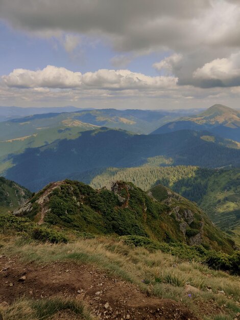 Foto vista panoramica del paesaggio contro il cielo