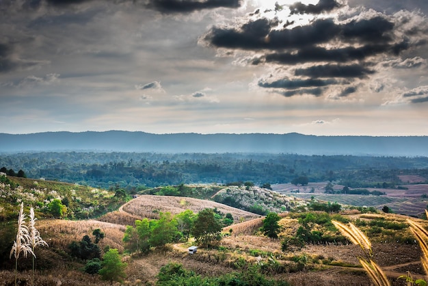 Foto vista panoramica del paesaggio contro il cielo