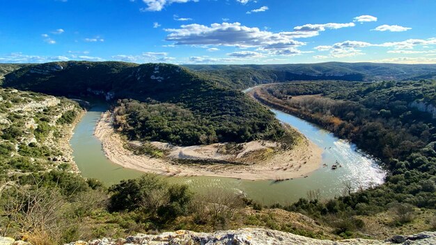 Foto vista panoramica del paesaggio contro il cielo