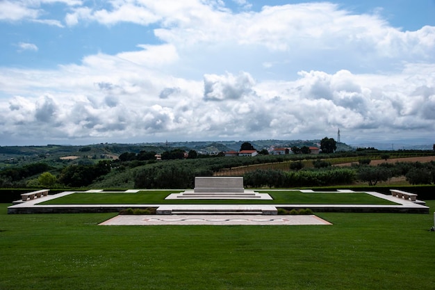 Photo scenic view of landscape against sky