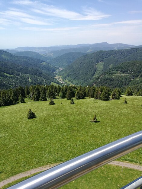 Foto vista panoramica del paesaggio contro il cielo