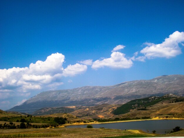 Foto vista panoramica del paesaggio contro il cielo