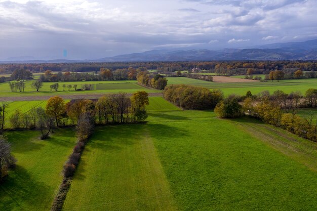 Foto vista panoramica del paesaggio contro il cielo