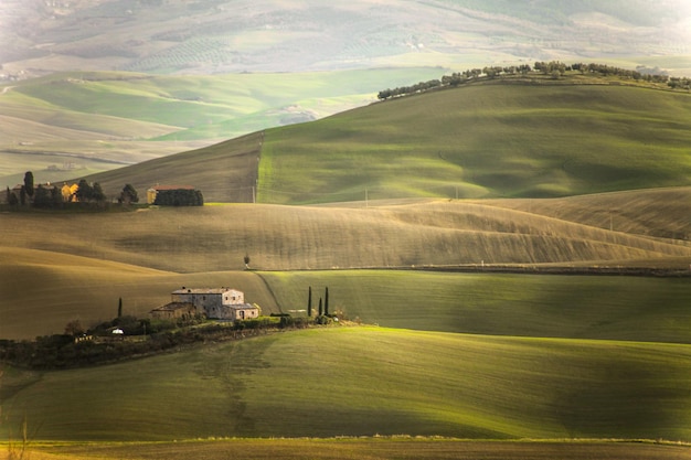 Foto vista panoramica del paesaggio contro il cielo