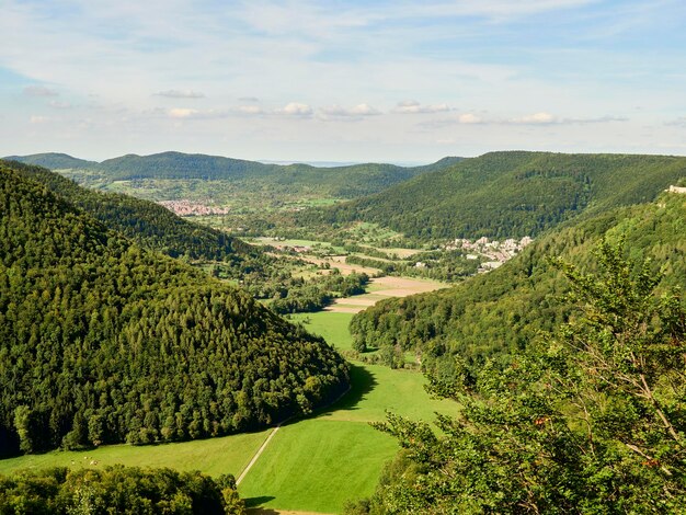 Foto vista panoramica del paesaggio contro il cielo