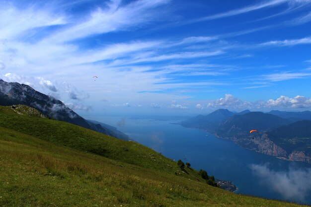 Foto vista panoramica del paesaggio contro il cielo