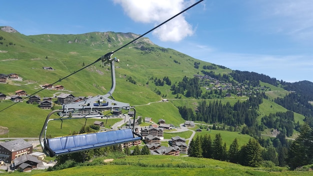 Foto vista panoramica del paesaggio contro il cielo