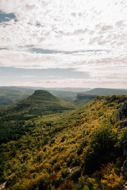 Foto vista panoramica del paesaggio contro il cielo