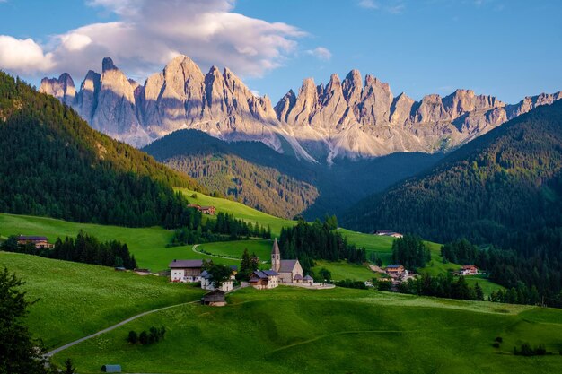 Scenic view of landscape and mountains against sky