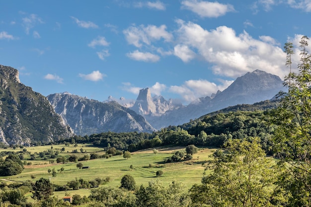 scenic view of landscape and mountains against sky