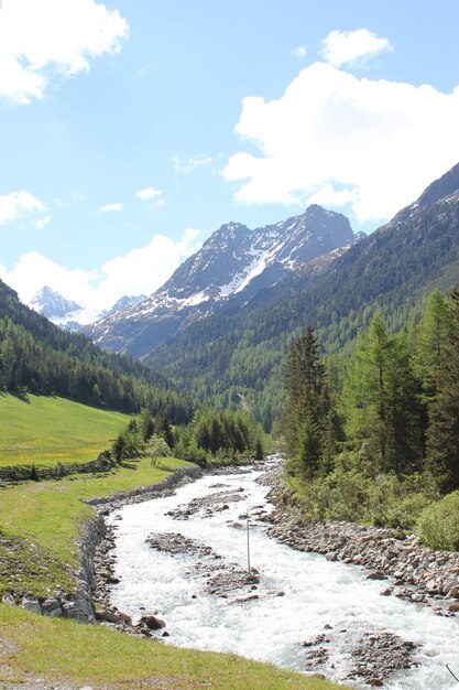 Scenic view of landscape with mountains in background