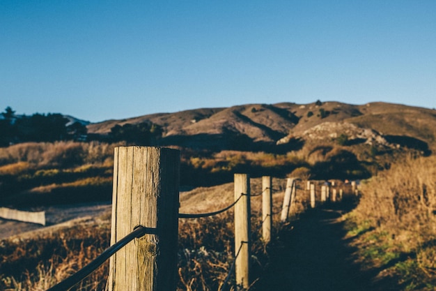 Photo scenic view of landscape