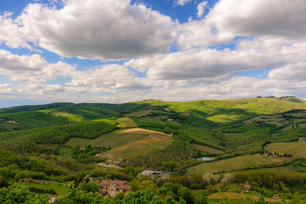 Photo scenic view of mountains against sky