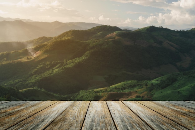 Photo scenic view of mountains against sky