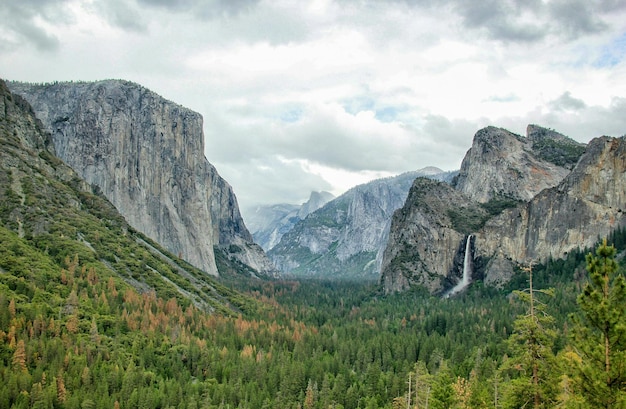 scenic view of mountains at yosemite national park