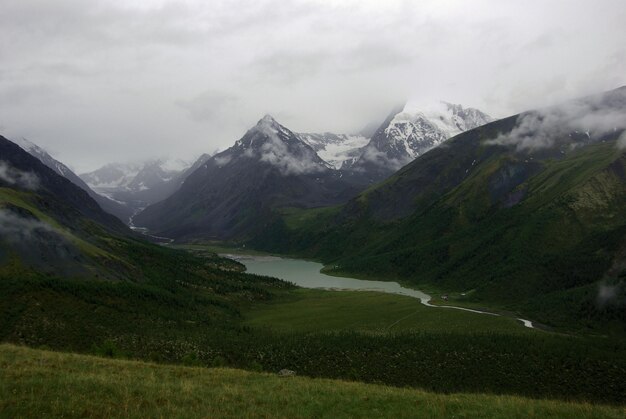 Scenic view of mountains