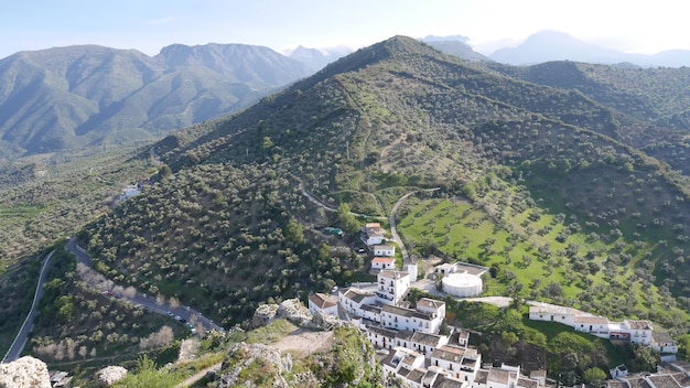 山脈的風景