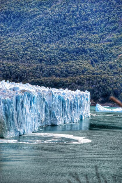 写真 凍った海の風景