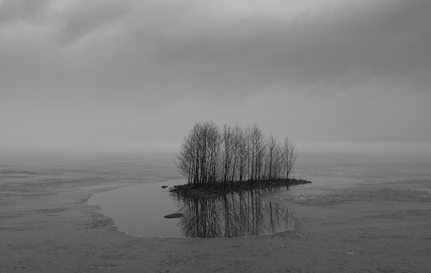 Фото Красивый вид на море на фоне неба