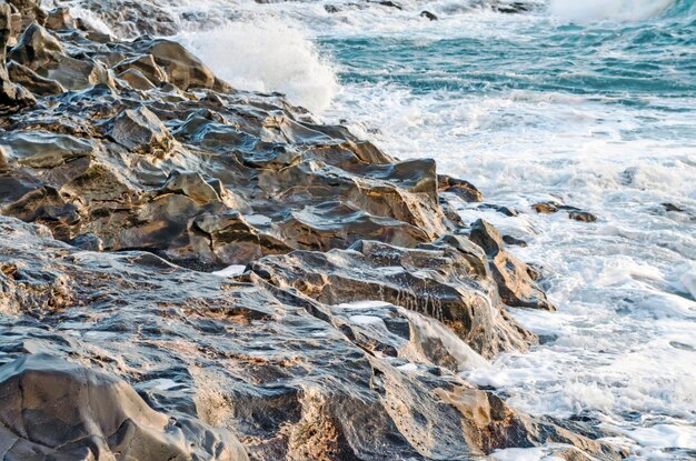 写真 海の波の景色